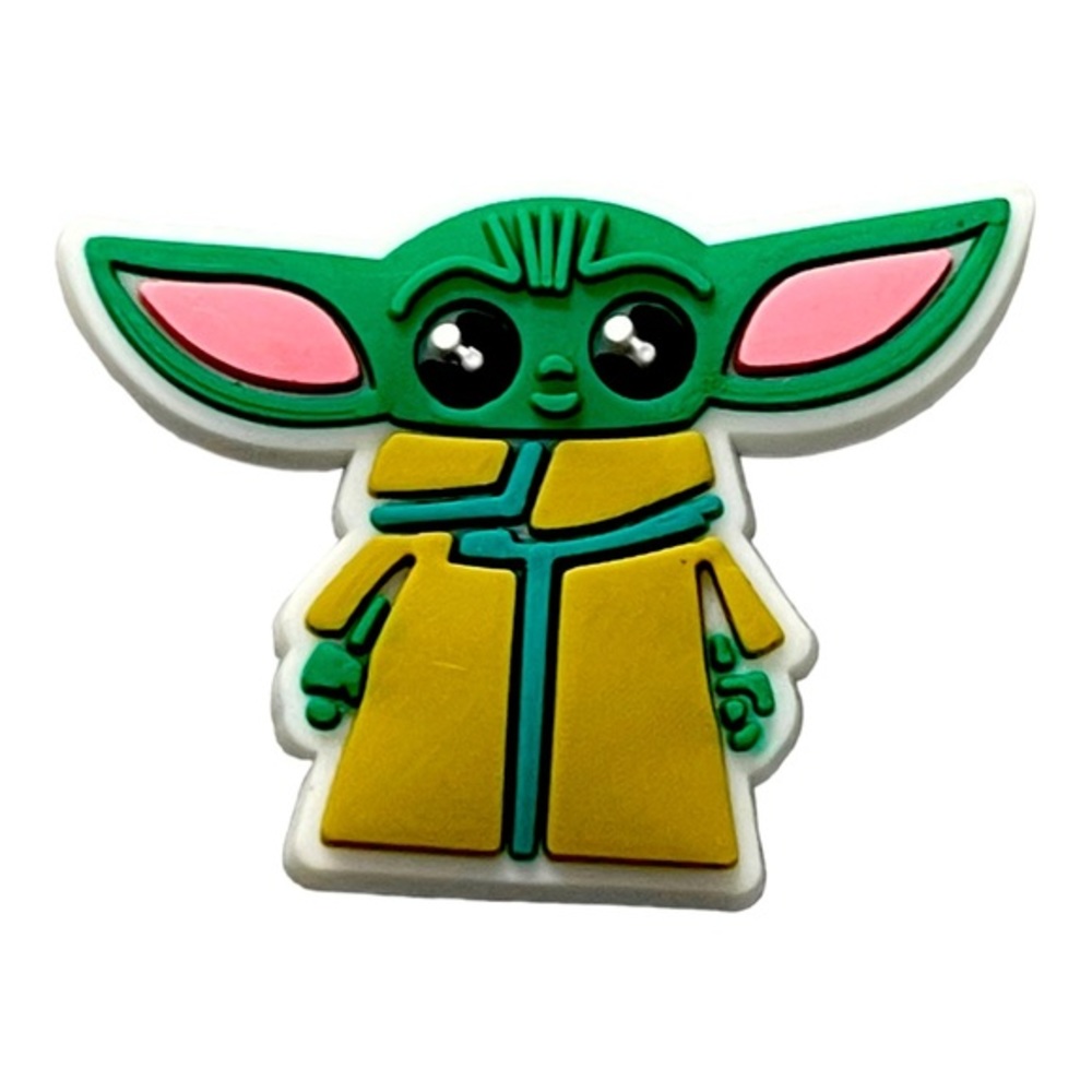 💕3/$13💕BABY YODA CROC CHARM